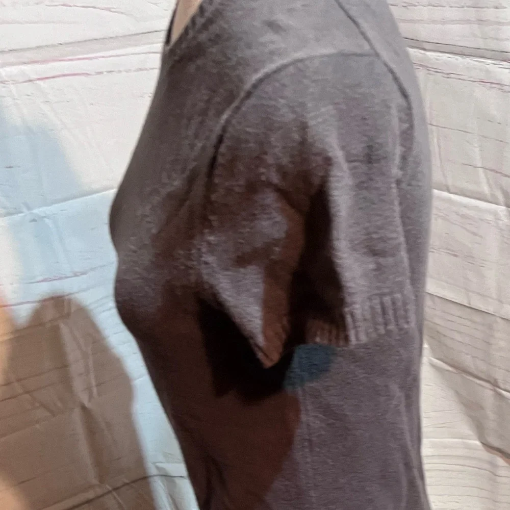 Gap stretch short sleeve sweater top - Picture 2 of 4
